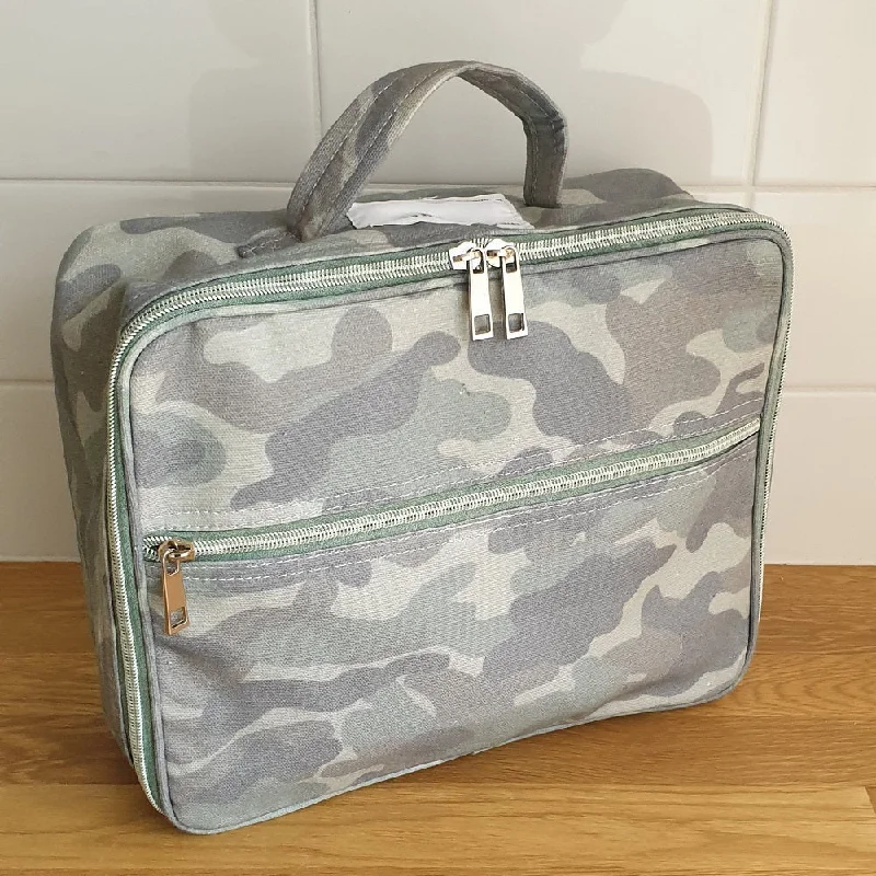 Luxury Bags With Premium Materials And Craftsmanship Insulated Lunch Bag - Camo