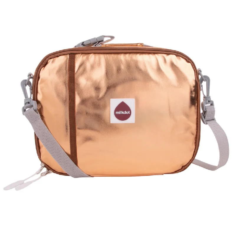 Flash Sale On Premium Bags Classic Lunch Bag | Gold Metallic