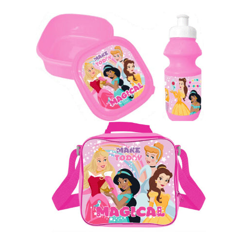 Bags For College Students On A Budget Disney Princess 3 Piece Lunch Set