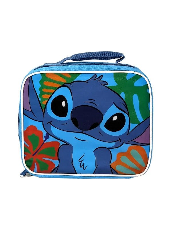 Bags For Personalized Gifts Disney Stitch Lunch Bag Insulated Alien Hawaii Flowers Girls Boys Kids Blue