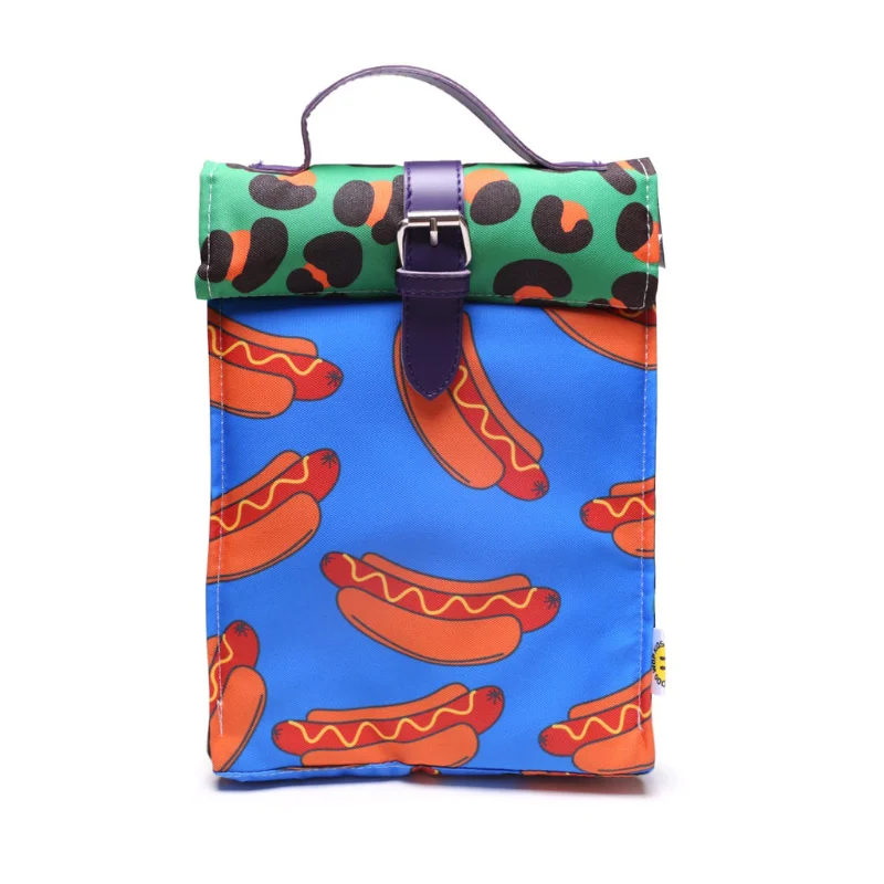 Inspired Bags For Timeless Elegance Doo Wop Kids Insulated Tall Lunch Bag - Hot Dawg