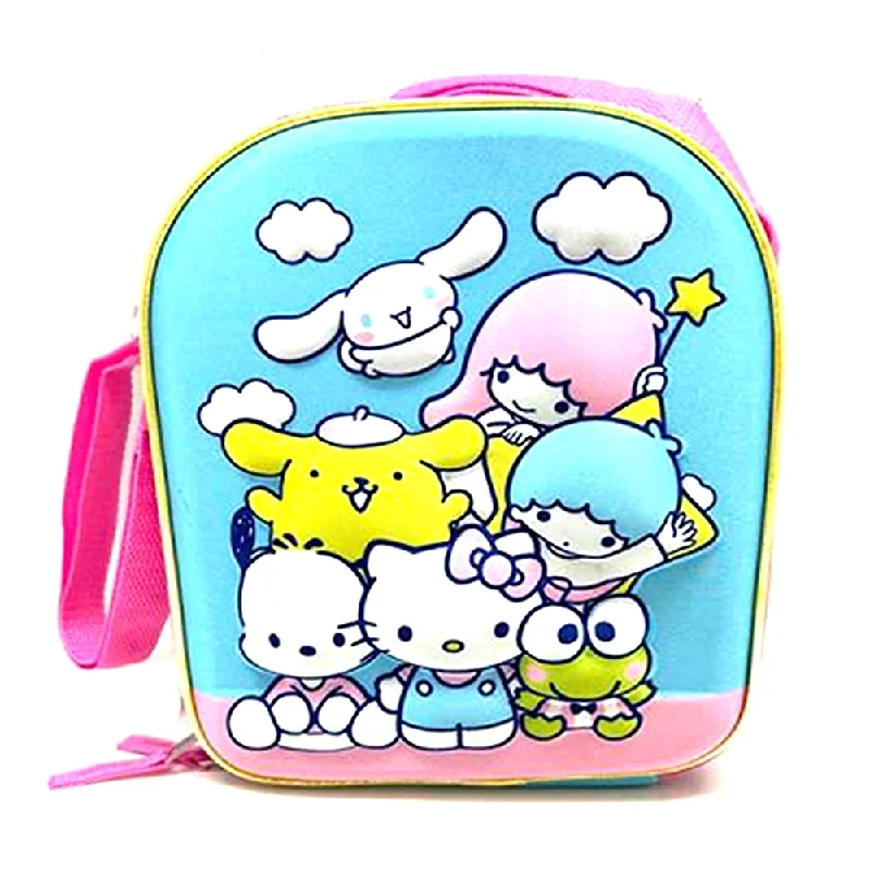 Stylish Bags For Fashion Bloggers HELLO KITTY & FRIENDS 3D EVA MOLDED LUNCH BAG W/LONG STRAP