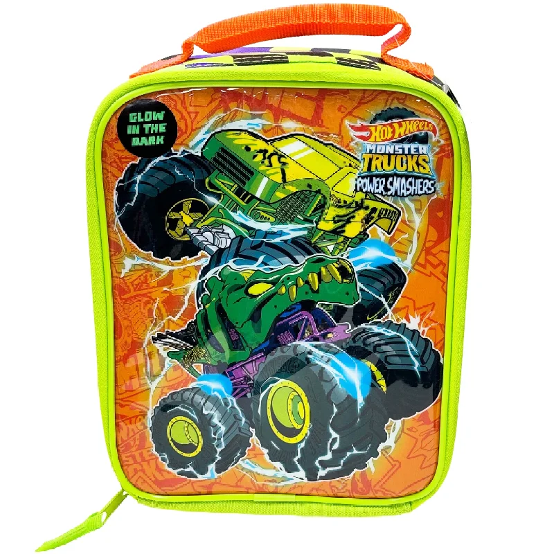 Elegant New Year Party Bags With Flash Sales HOT WHEELS Lunch Bag - Monster Trucks