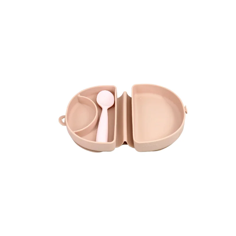 Cozy Handbags With Clearance Prices Miniware Fold and Scoop Set - Pink Salt - Pink