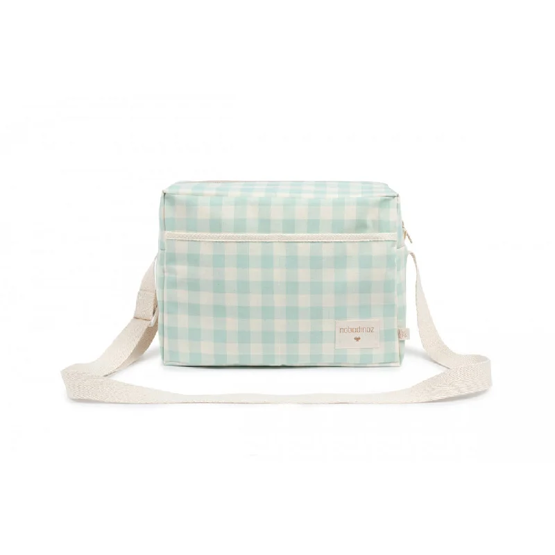 Designer-Inspired Bags At Budget-Friendly Prices nobodinoz Sunshine XL Rectangular Cooler Bag Opaline Vichy