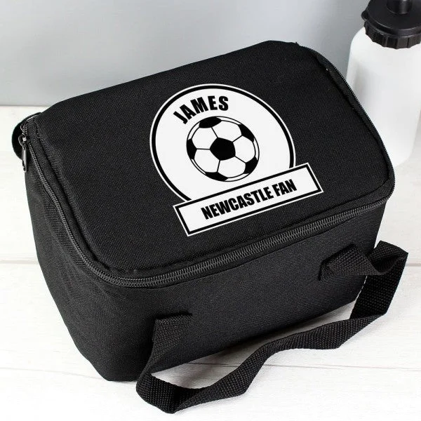 Clearance Bags For Budget Shoppers Personalised Football Fan Lunch Bag