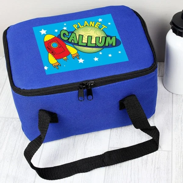 Bags For Sporty And Athletic Styles Personalised Space Lunch Bag