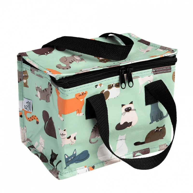 Bags For Free-Spirited And Artistic Styles Rex Insulated Lunch Bag - Nine Lives