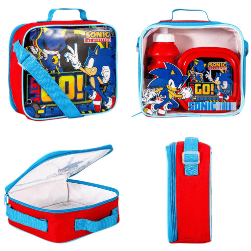 Eco-Friendly Bags With Promotions Sonic 3 Piece Lunch Set