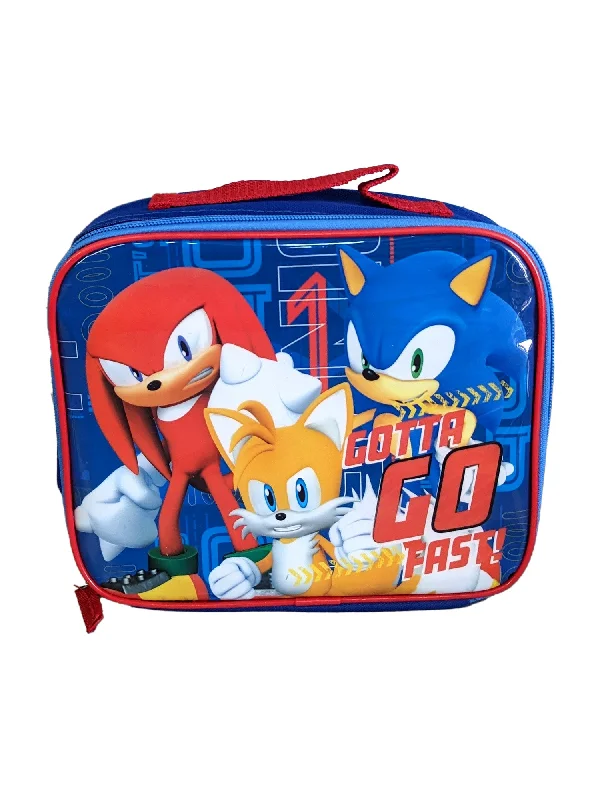 Affordable Bags Sonic The Hedgehog Insulated Lunch Bag Gotta Go Fast Knuckles Tails