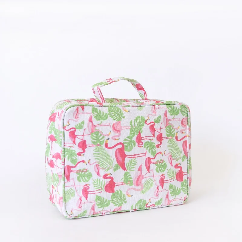 Affordable Bags For College Students On Sale Insulated Lunch Bag - Flamingoes