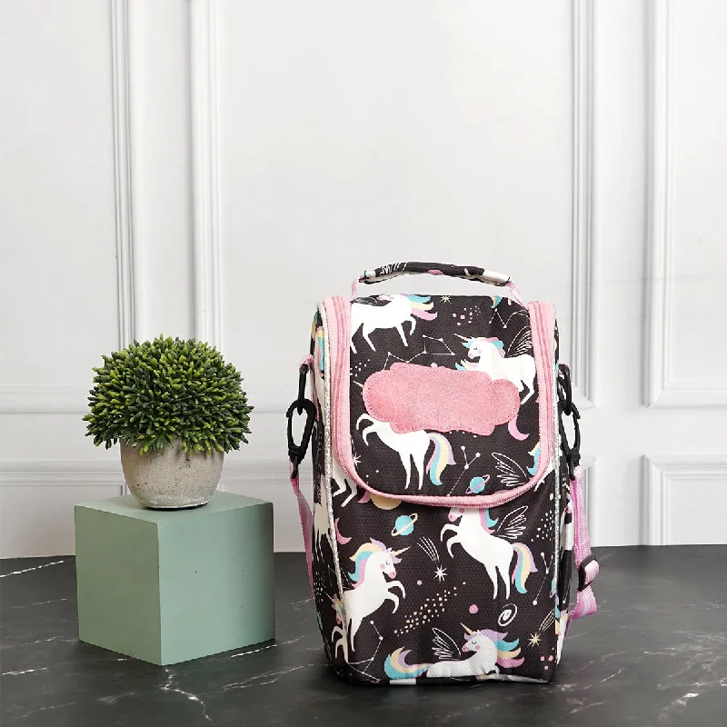 Bags For College Students On A Budget Unicorn Pink - Insulated Lunch Box Bag