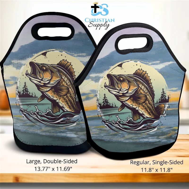 Spacious Bags With Holiday Promotions Fishing Lunch Bag