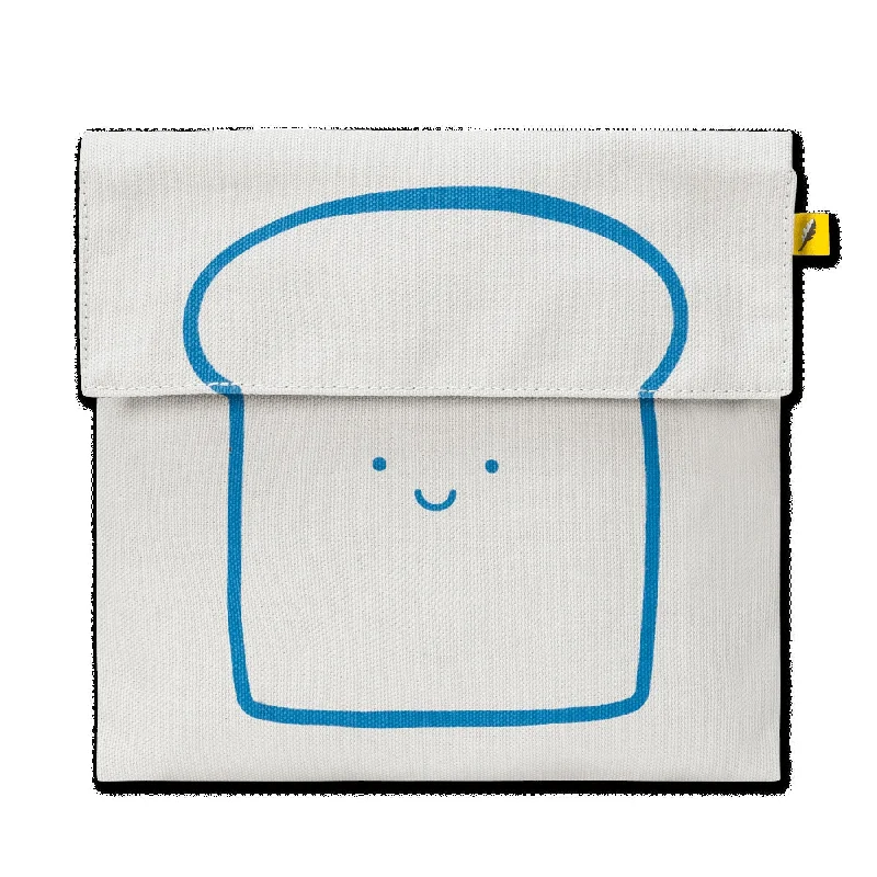 Anti-Theft And Budget-Friendly Bags Fluf Flip Snack Bag - Bread Blue