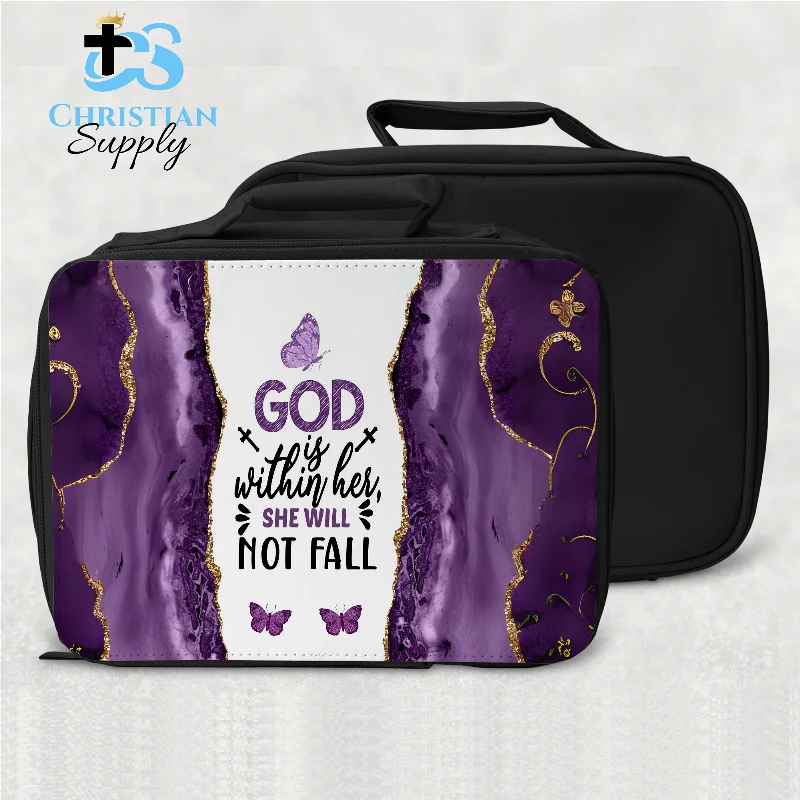 Evening Events God is Within Her She Will Not Fall Lunch Bag